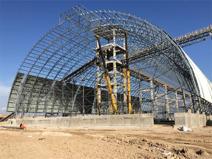 本溪煤机油桶翘工程网架